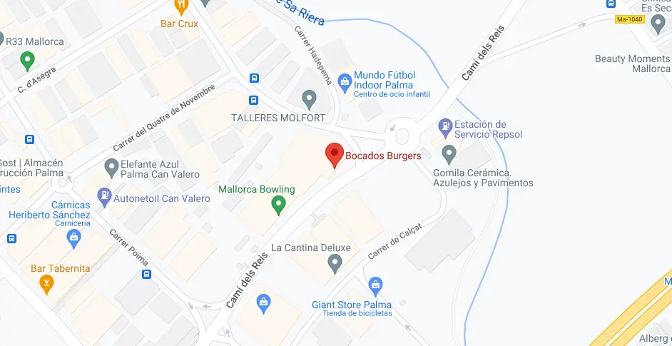 google maps screenshot